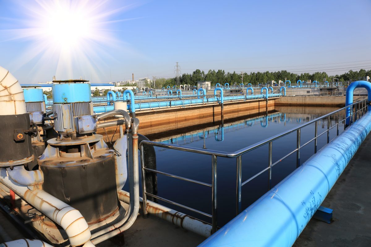 water treatment plant with scada system